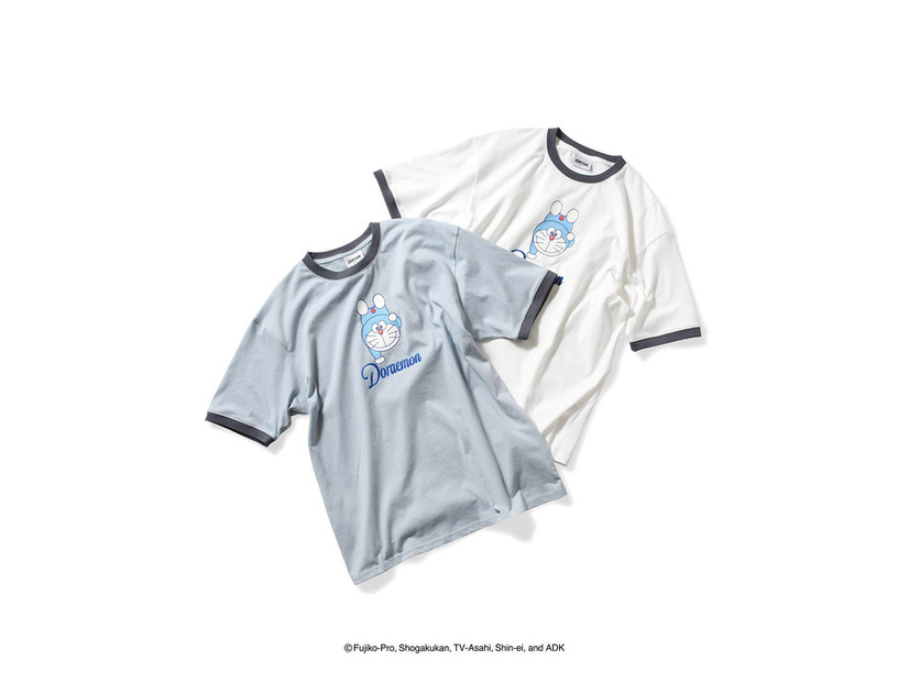 [DORAEMON RINGER TEE] S-XXL/¥5,500-(IN TAX)