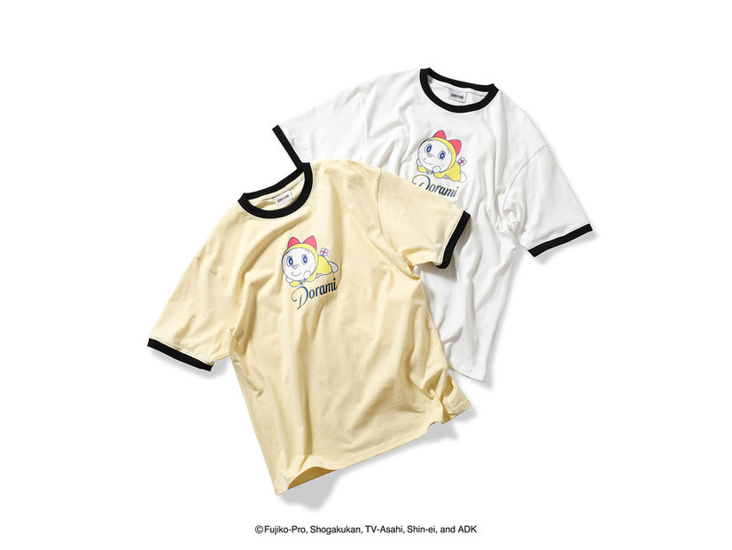 [DORAMI RINGER TEE] S-XXL/¥5,500-(IN TAX)
