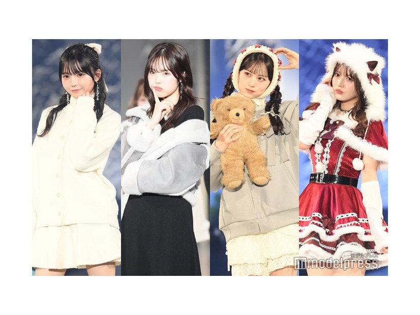 市原愛弓、村谷はるな、立花琴未、黒嵜菜々子（C）モデルプレス