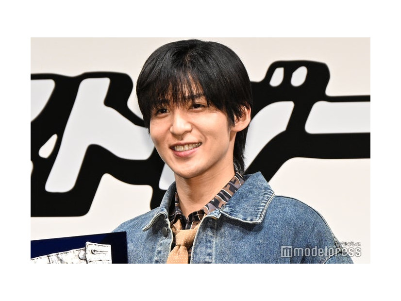「一般選出部門」を受賞した目黒蓮（C）モデルプレス