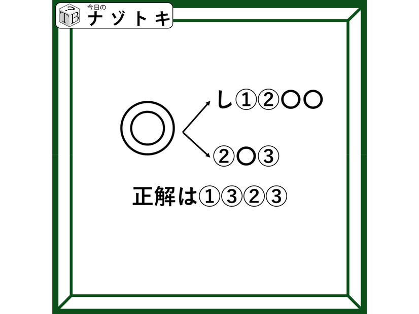 クイズです！「二重丸があらわすことは？」社会と理科で習ったことを思い出してみましょう【難易度LV３.・中辛】