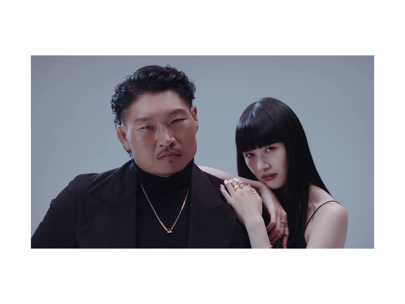 稲垣啓太選手、新井貴子（提供写真）