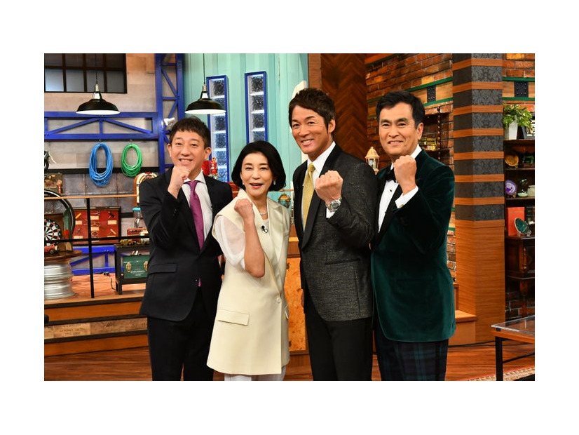 高橋茂雄、高嶋ちさ子、長嶋一茂、石原良純（C）テレビ朝日