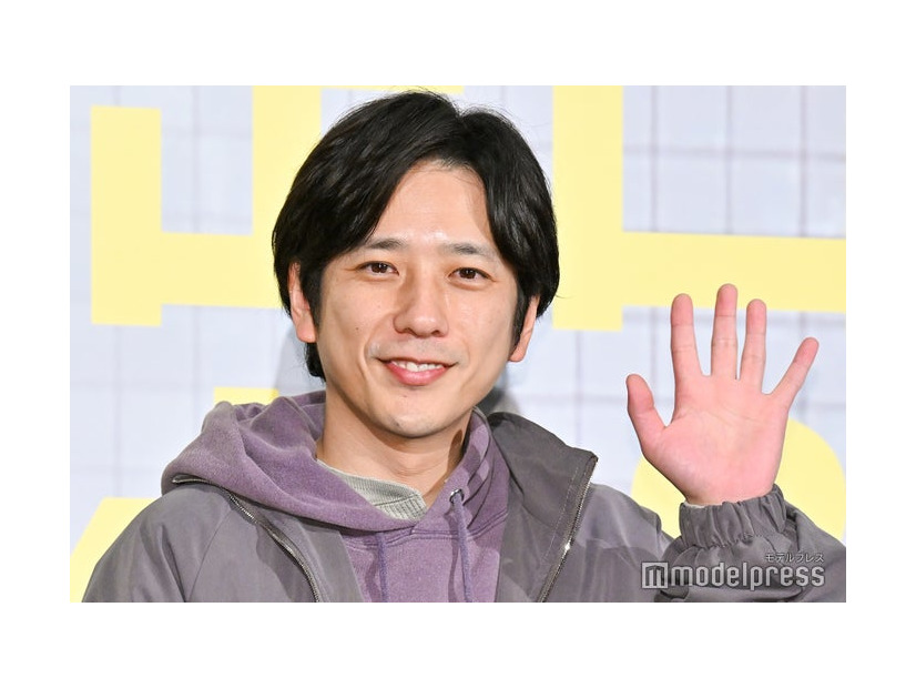 映画「８番出口」完全攻略舞台挨拶に出席した二宮和也（C）モデルプレス