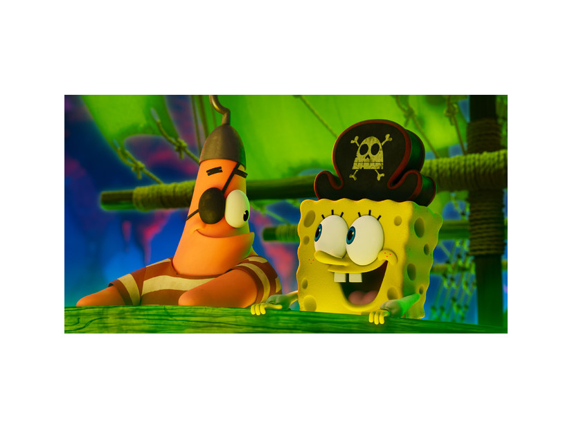 『劇場版スポンジ・ボブ　呪われた海賊と大冒険だワワワワワ！』