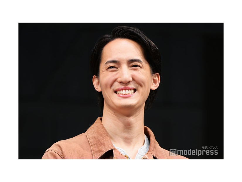 「すべての幸運を⼿にした男」囲み取材に出席した川島如恵留（C）モデルプレス