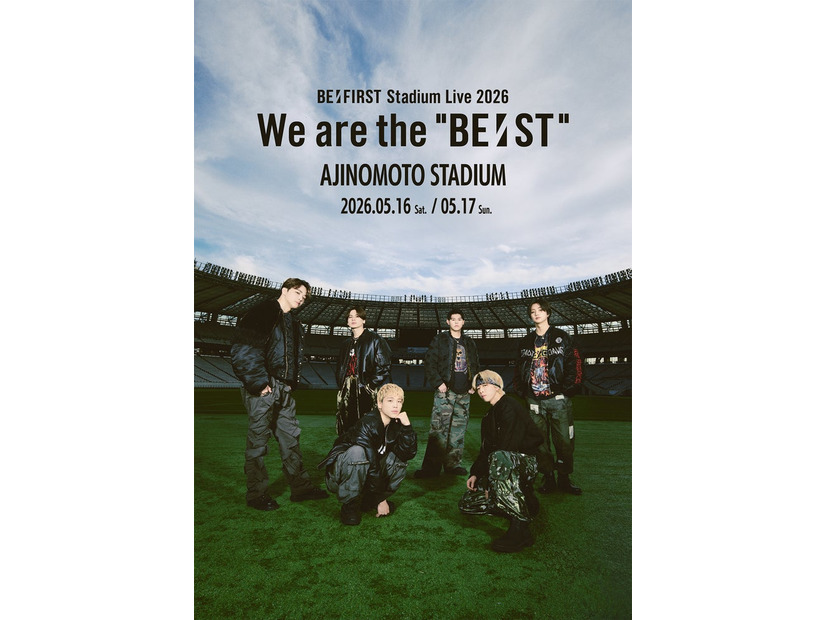 「BE:FIRST Stadium Live 2026 We are the “BE:ST”」キービジュアル（提供写真）