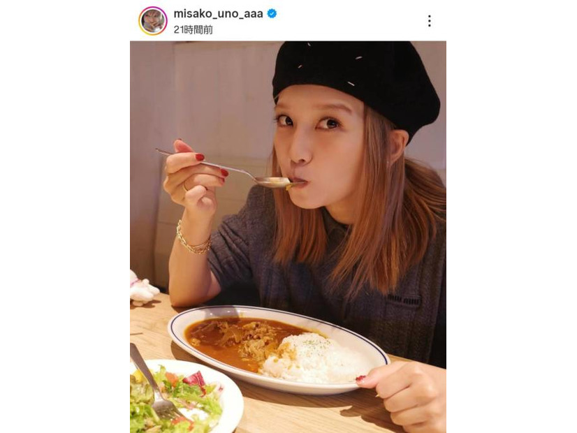 宇野実彩子、ナチュラルな魅力あふれるもぐもぐSHOTにファン悶絶「天才的な可愛さ」「めっちゃ素敵」