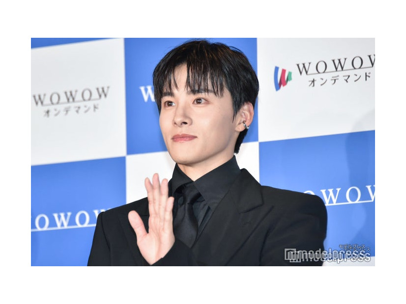 「連続ドラマＷ シャドウワーク」完成報告会に出席した川西拓実（C）モデルプレス