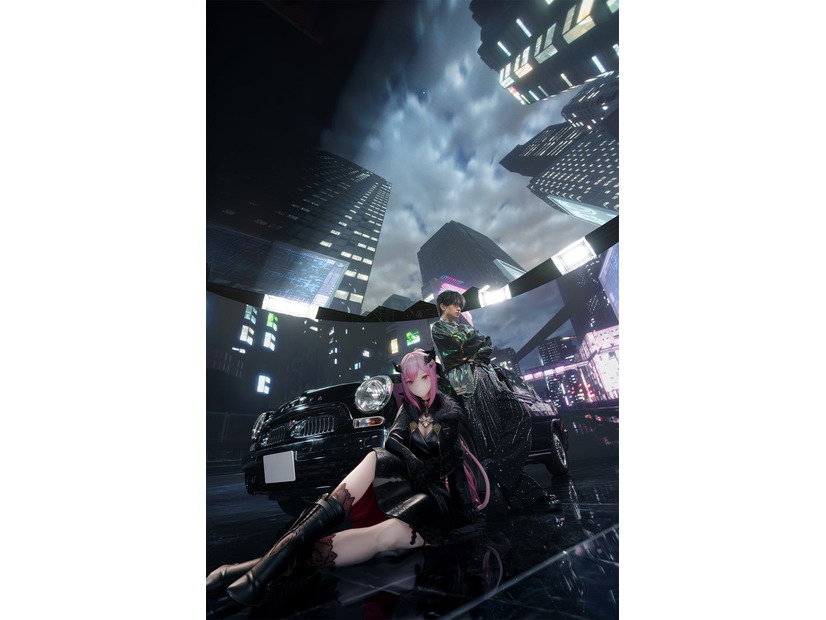 Mori Calliope×中島健人キービジュアル（C）UNIVERSAL MUSIC LLC.