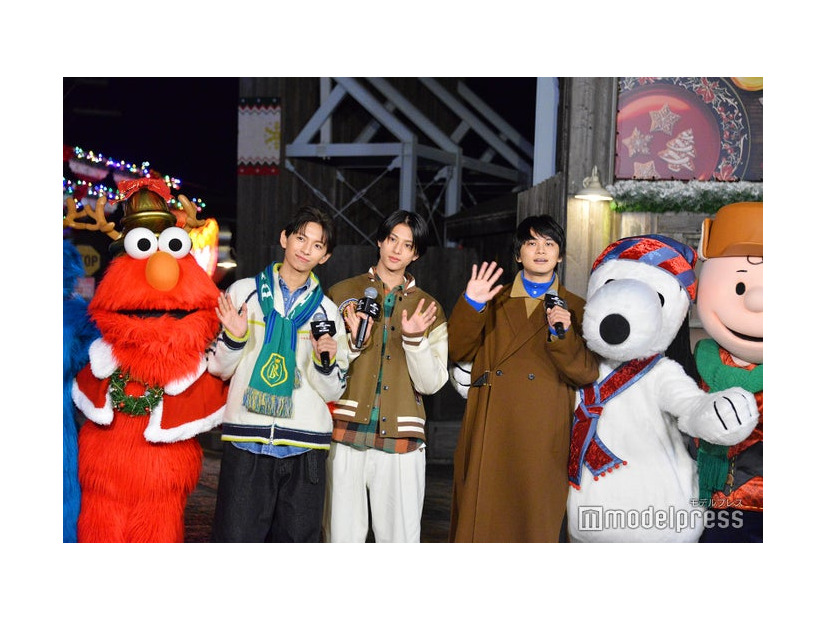 （右から）北村匠海、阿久根温世、竹野世梛（C）モデルプレス