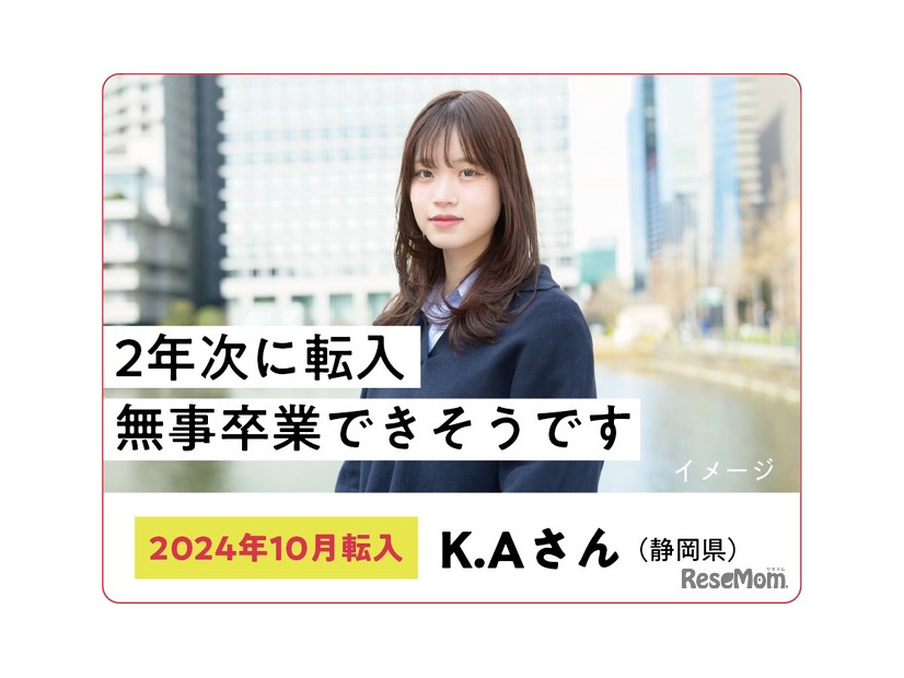 2024年10月転入　K.Aさん（静岡県）