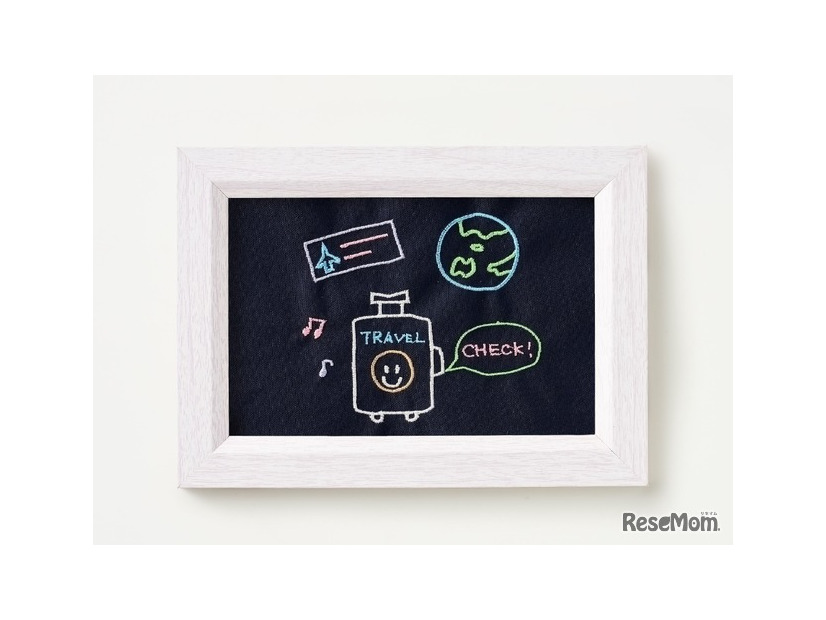 伊勢丹新宿店 限定 絵柄刺繍「TRAVEL」