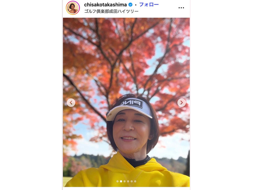 高嶋ちさ子Instagramより