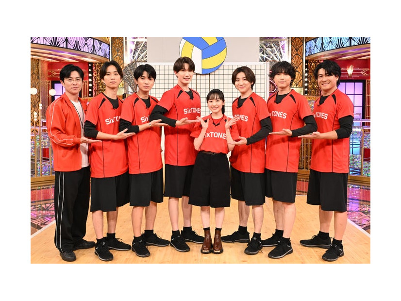 SixTONES、芦田愛菜（C）日本テレビ