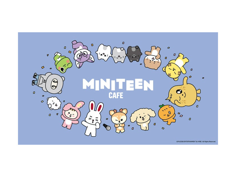 MINITEEN CAFE（C）PLEDIS ENTERTAINMENT & HYBE. All Rights Reserved.