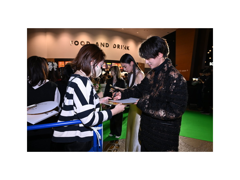 グリーンカーペット『WIND BREAKER／ウィンドブレイカー』完成披露　©にいさとる／講談社 ©2025「WIND BREAKER」製作委員会