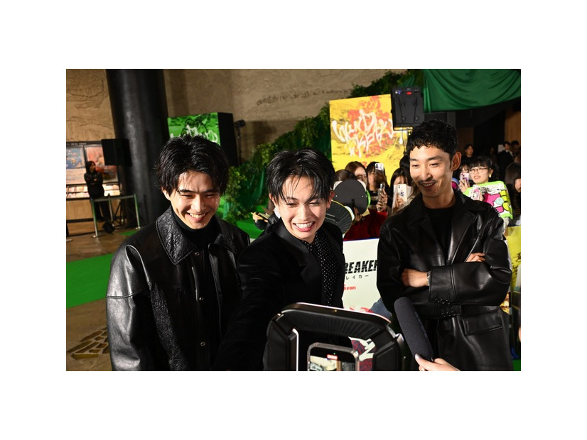 グリーンカーペット『WIND BREAKER／ウィンドブレイカー』完成披露　©にいさとる／講談社 ©2025「WIND BREAKER」製作委員会