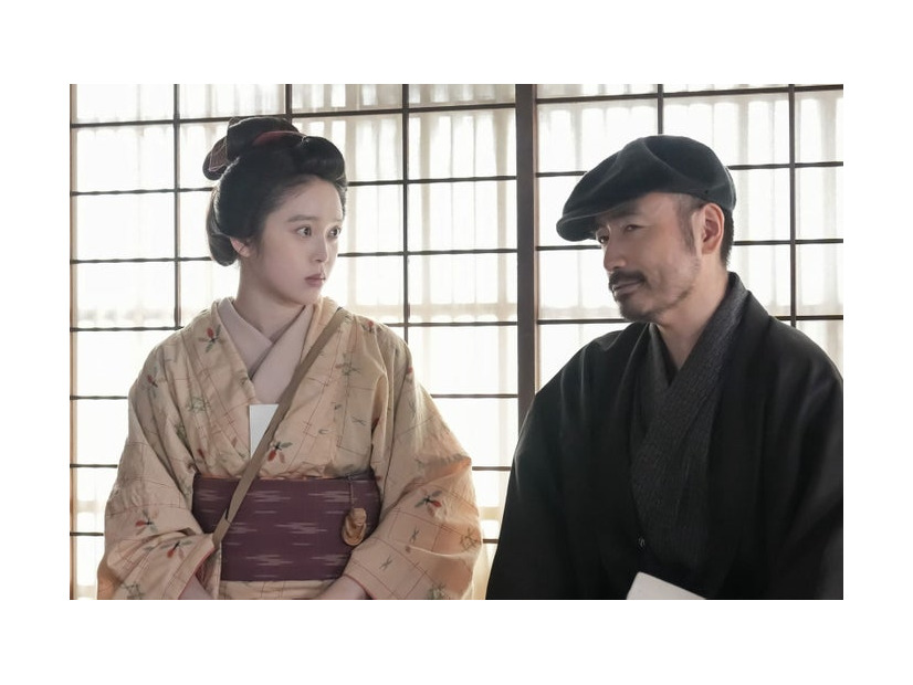 高石あかり、岩崎う大「ばけばけ」第45話（C）NHK