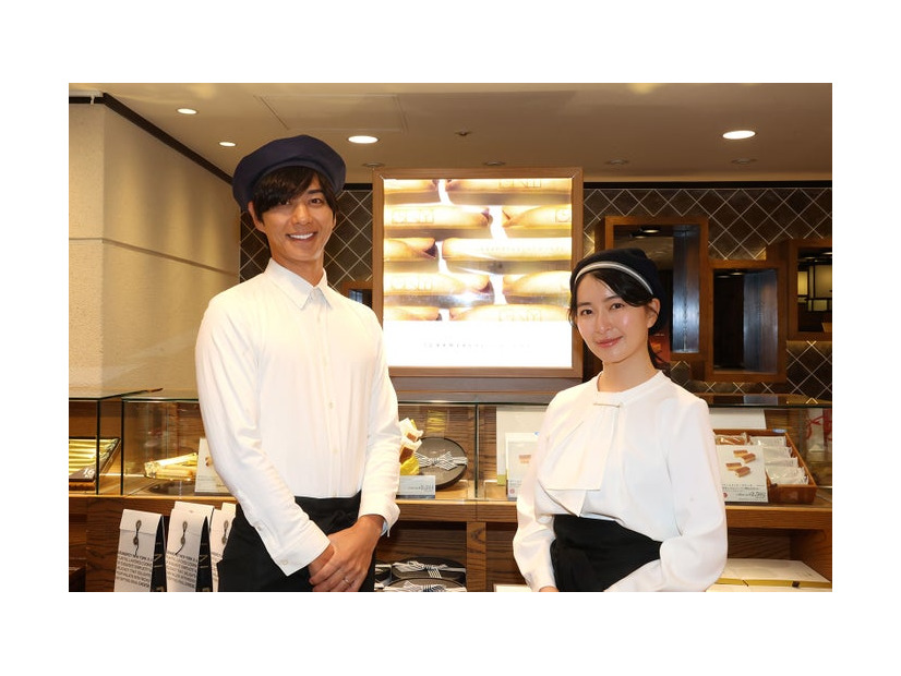 友永真也、岩間恵（提供写真）