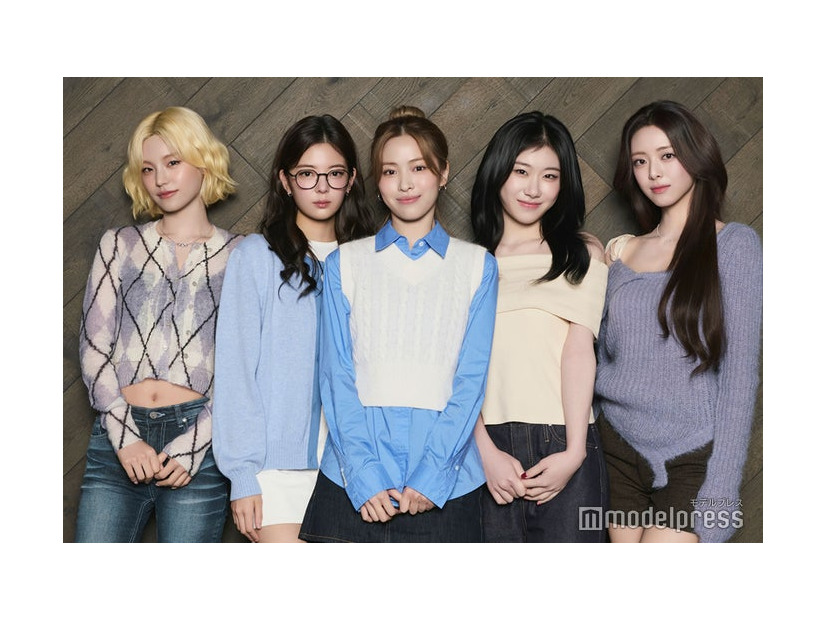 モデルプレスのインタビューに応じたITZY／イェジ、リア、リュジン、チェリョン、ユナ（C）モデルプレス