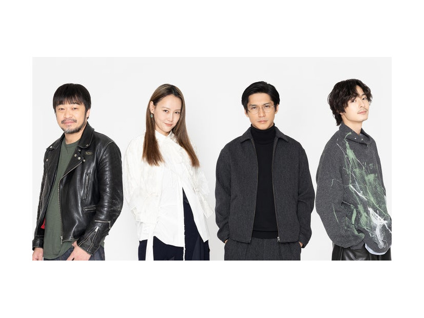 竹原ピストル、菊地凛子、錦戸亮、塩野瑛久（C）フジテレビ