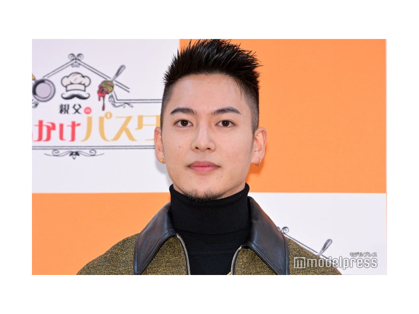 記者発表会に出席した三山凌輝（C）モデルプレス