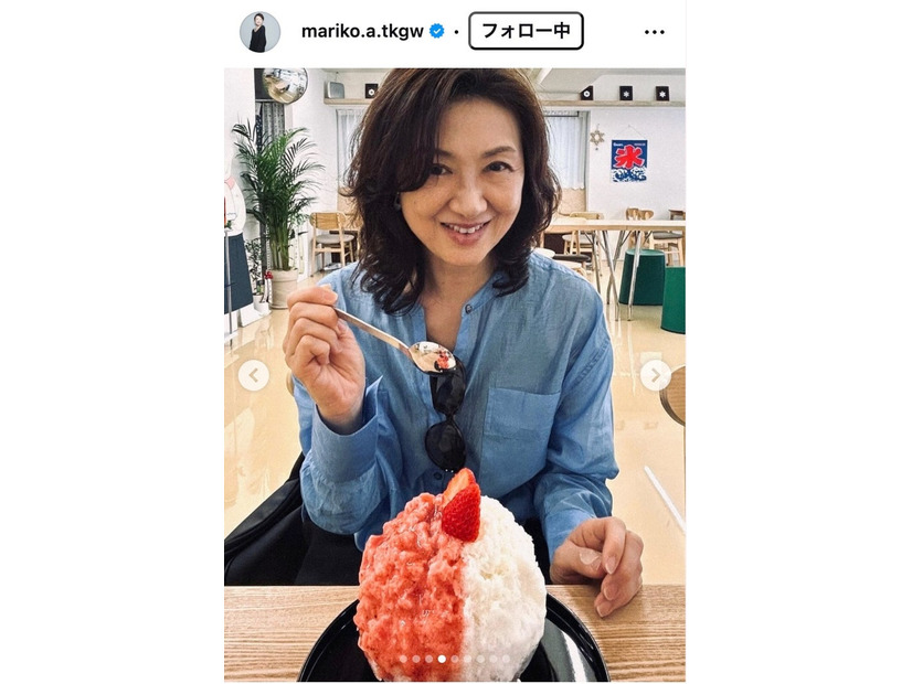 赤間麻里子Instagramより