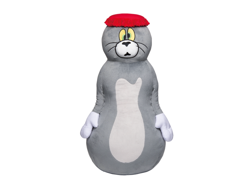 Happyくじ「TOM and JERRY FUNNY ART!」ラスト賞トム大きいぬいぐるみ