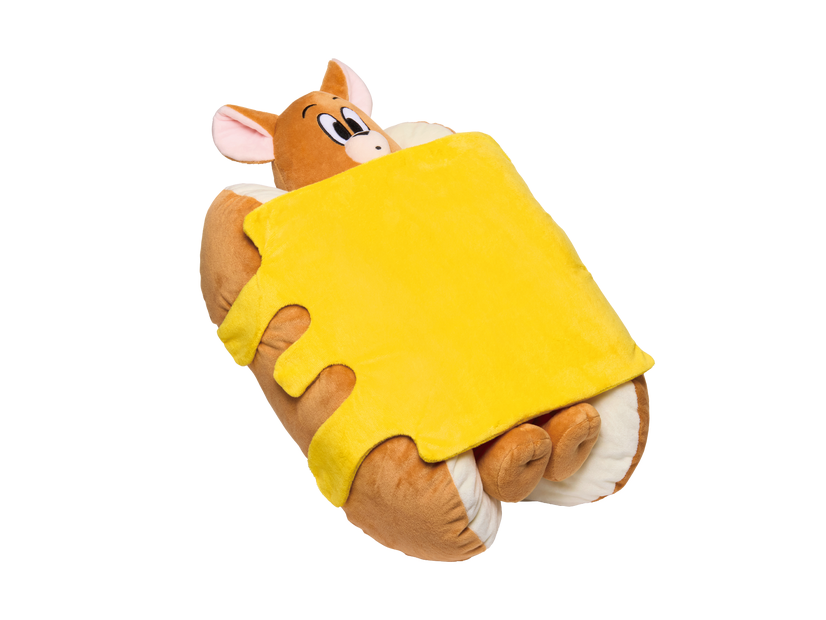 Happyくじ「TOM and JERRY FUNNY ART!」特賞ジェリー大きいぬいぐるみ