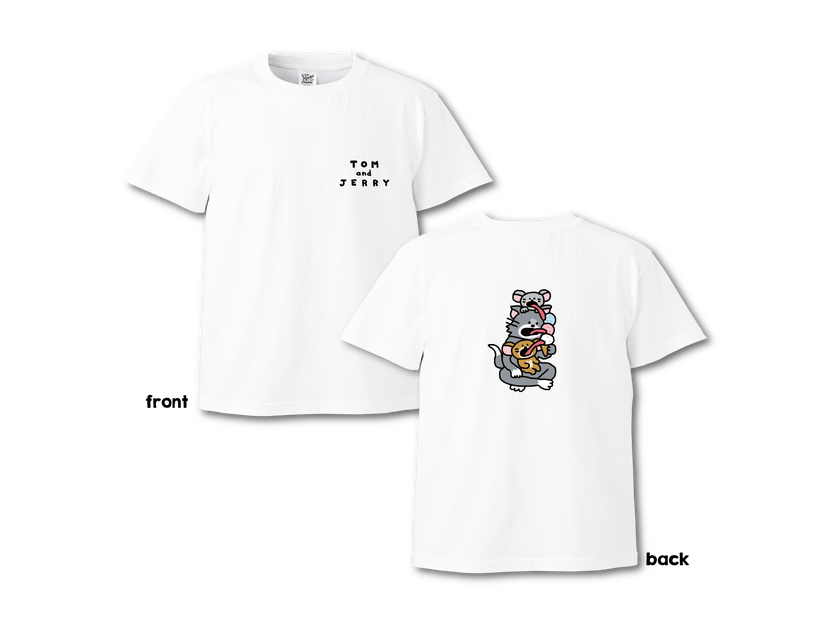 Happyくじ「TOM and JERRY FUNNY ART!」B賞コラボレーションTシャツ