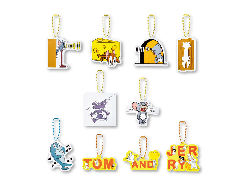 Happyくじ「TOM and JERRY FUNNY ART!」E賞アクリルキーホルダー