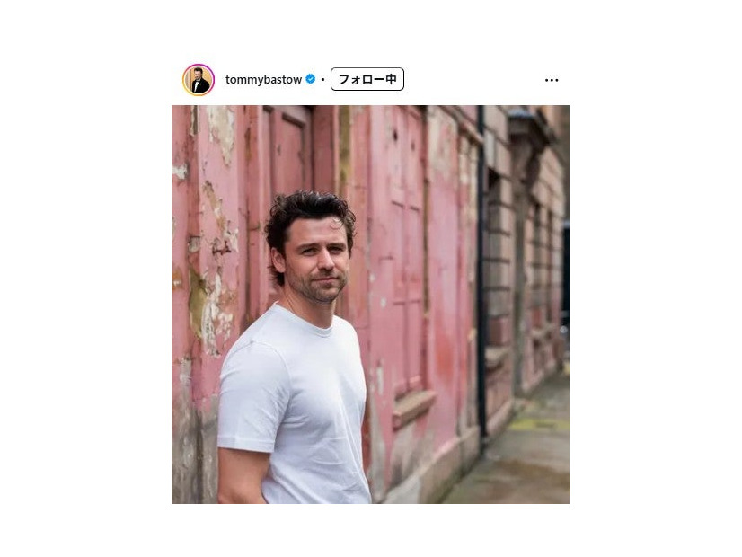 トミー・バストウInstagramより