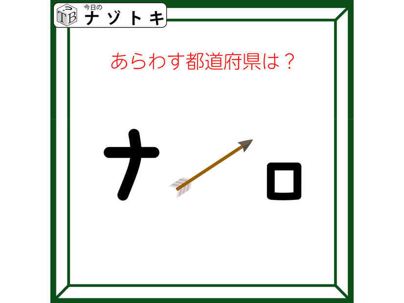 クイズです！「この図が表す都道府県はどこ？」カタカナのように見えますが、角度を変えて考えてみましょう【難易度LV３.・中辛】