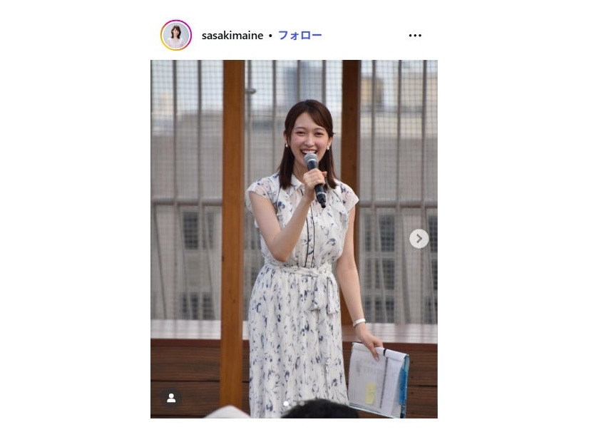 佐々木舞音Instagramより