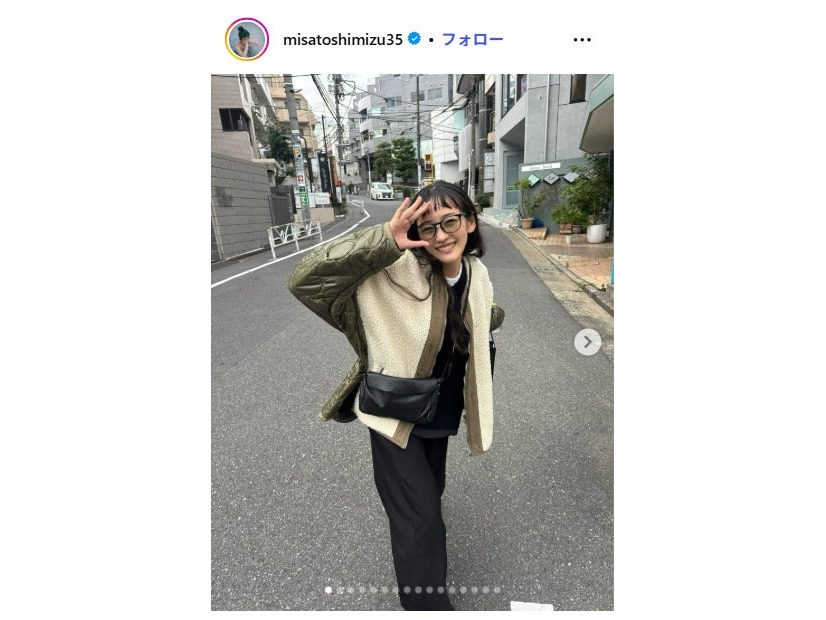 清水みさとInstagramより