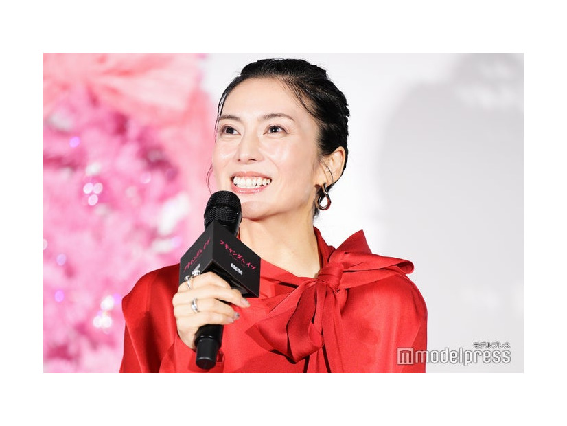 「スキャンダルイブ」大ヒット御礼トークショーに出席した柴咲コウ（C）モデルプレス
