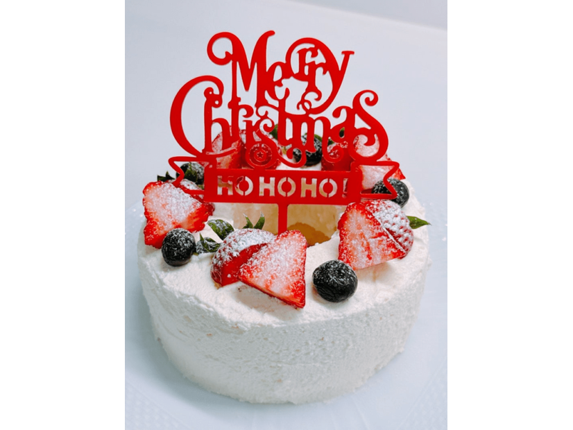 渡辺美奈代、DAISOの型で手作りクリスマスケーキ！完成度に称賛の声「綺麗で可愛い」「お店のよう」