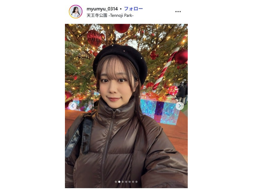 森山未唯Instagramより