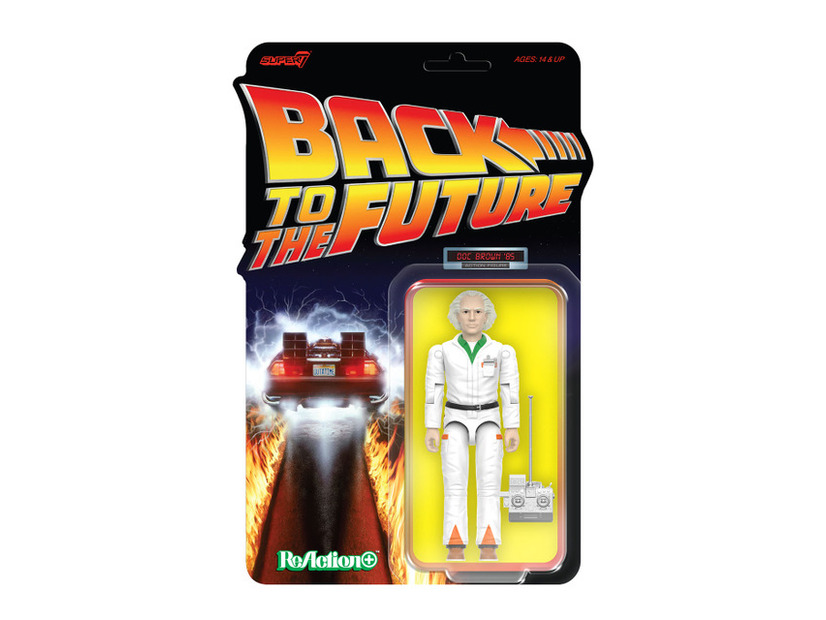 エメット・ブラウン博士（1985年）／【リ・アクション+】 3.75インチ・アクションフィギュア『バック・トゥ・ザ・フューチャー』シリーズ1