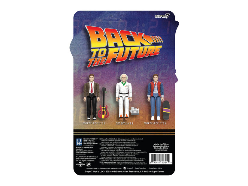 【リ・アクション+】 3.75インチ・アクションフィギュア『バック・トゥ・ザ・フューチャー』シリーズ1