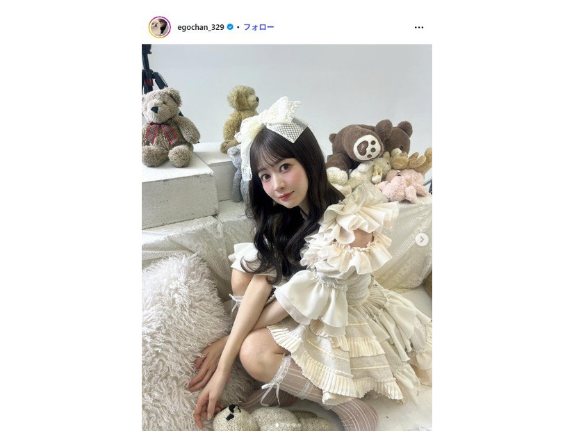 江籠裕奈Instagramより