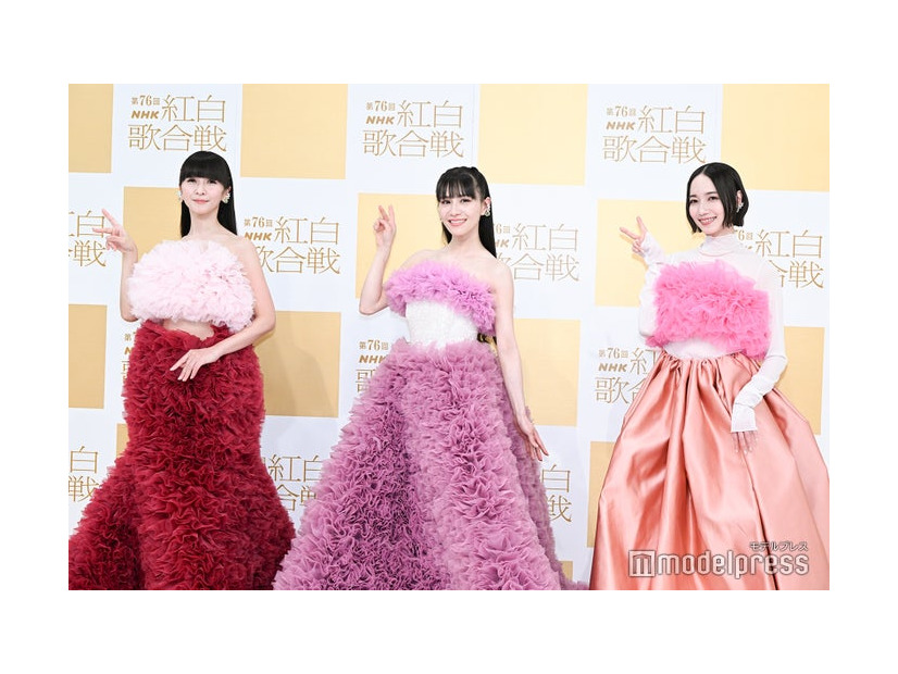 かしゆか、あ〜ちゃん、のっち／Perfume（C）モデルプレス