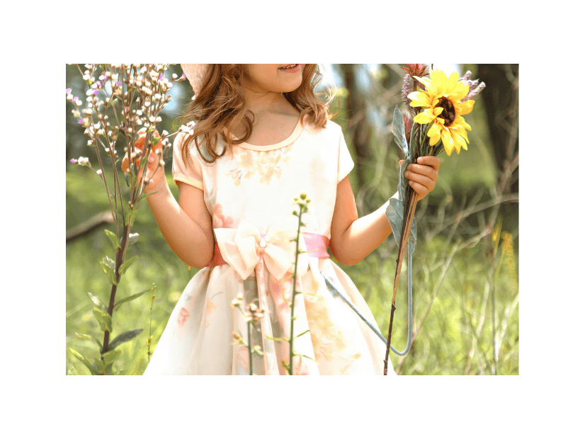 祖母が大好きな5歳の孫　誕生日に”お花のドレス”を作成⇒孫のまさかの反応に「思わず歓声」