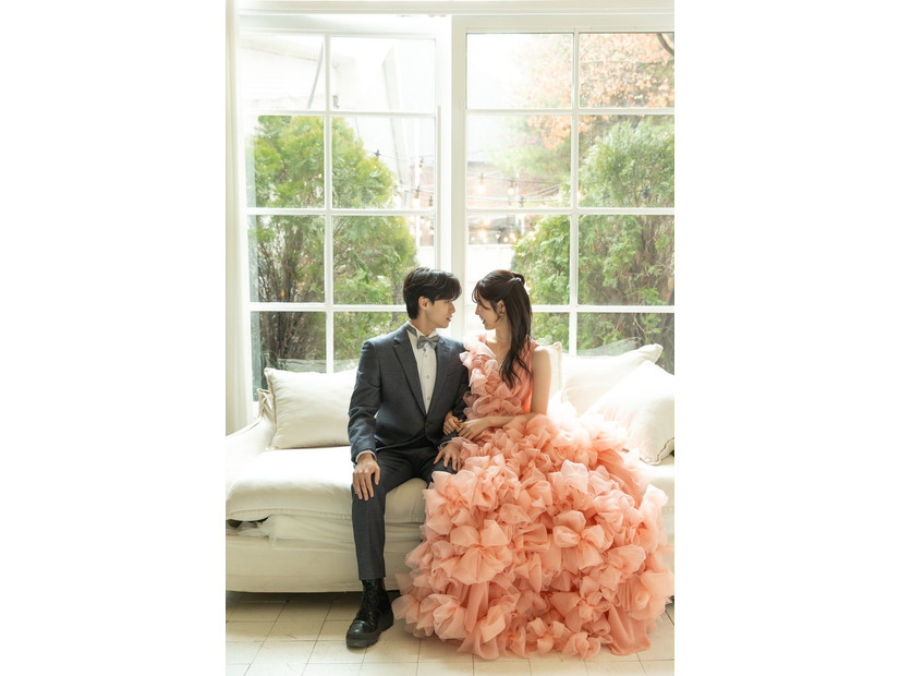 林田拓也、村谷はるな（C）AbemaTV, Inc.