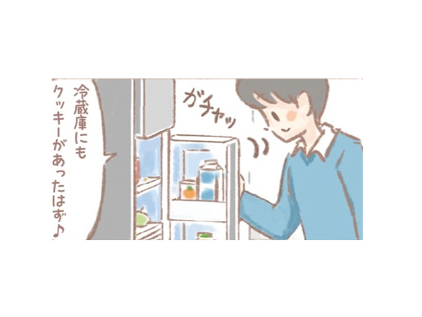 「ちびっ福」はいろんな場所に現れる…例えばクッキーを食べようと冷蔵庫を開けると…【あなたとくらし隊！ちびっ福 #１】