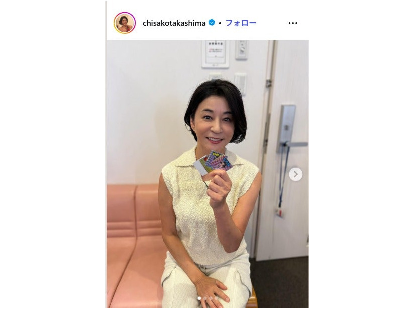 高嶋ちさ子Instagramより