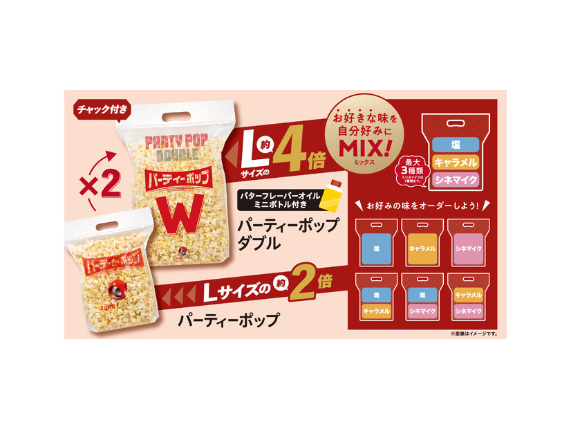 TOHOシネマズ_パーティポップダブル・パーティポップ