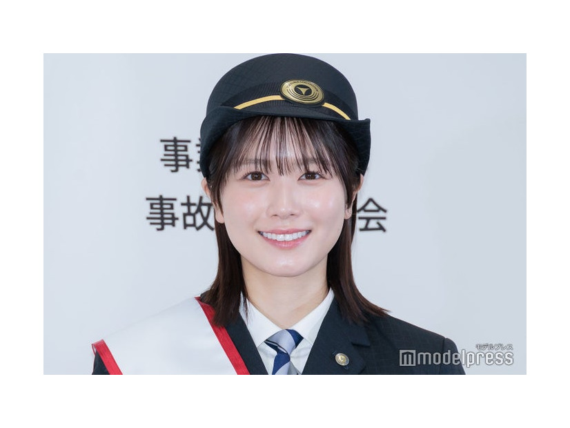 「1日運行管理者」就任イベントに出席した丹生明里（C）モデルプレス