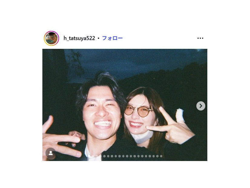 たつやInstagramより